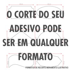 Adesivo 20X10cm - Compras somente pelo WattsApp  54 99262 4843 